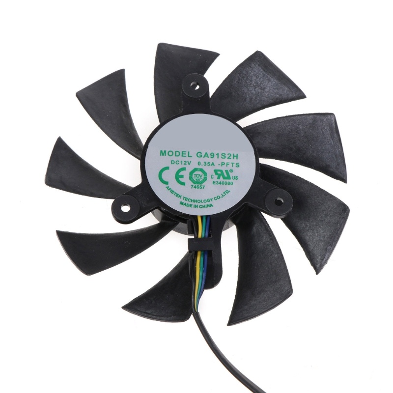 Bt 2buah 87mm GA92A2H 4Pin Kartu Grafis Kipas Pendingin Untuk Zotac GeForce Rtx2070Super Mini 8GB ZT-T20710E-10M VGA Coo