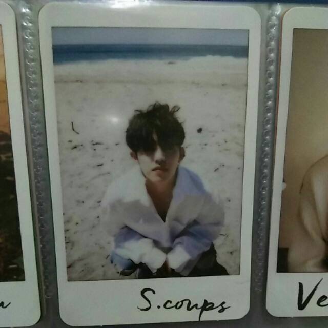 Scoups Photocard from Seventeen AL1 Official Album