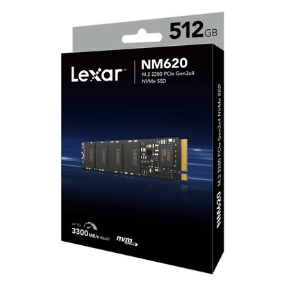 SSD Lexar NM620 512GB - M.2 Pcie Gen3 Nvme 2280 - SSD 512 GB NVMe