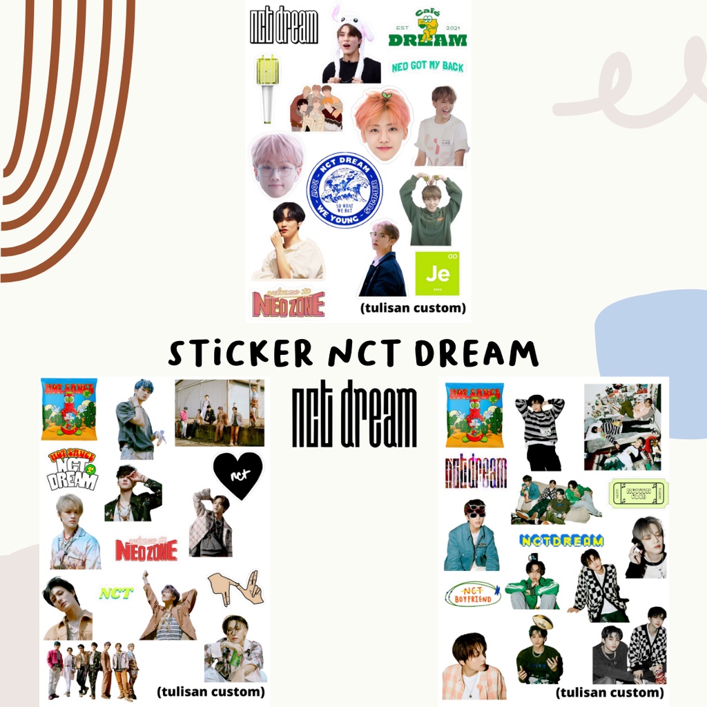 

STICKER NCT WATERPROOF TERMURAH | GRATIS CUSTOM NAMA
