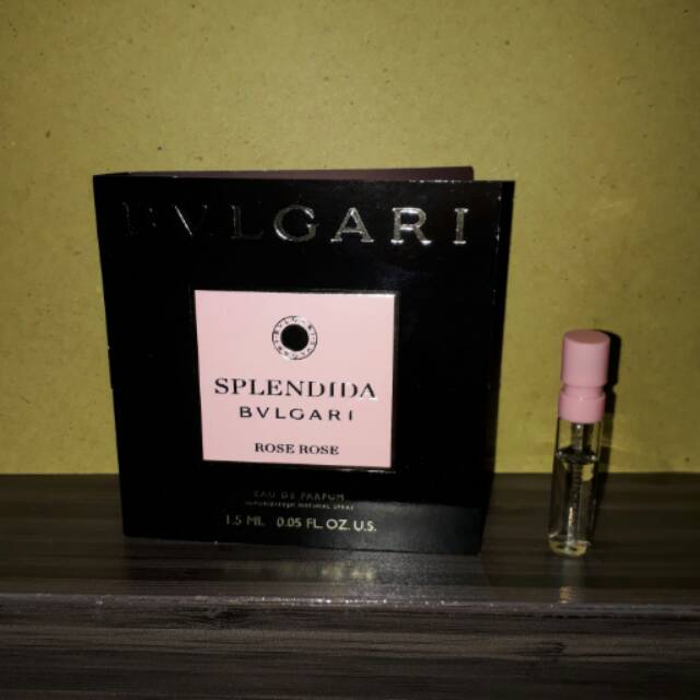 VIAL PARFUM BVLGARI SPLENDIDA ROSE ROSE EDP