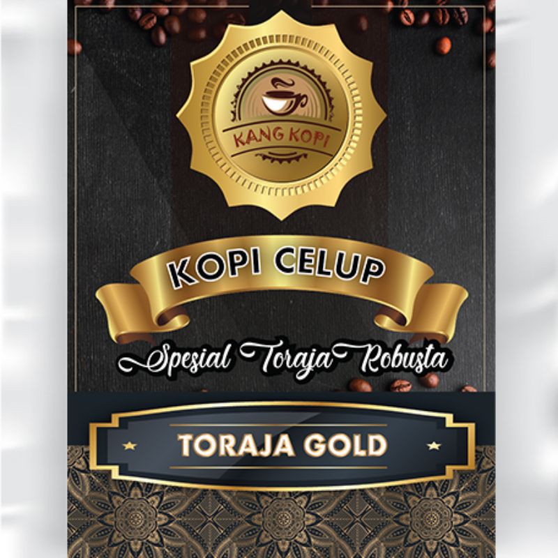 

Kopi Celup Premium Robusta Toraja Gold