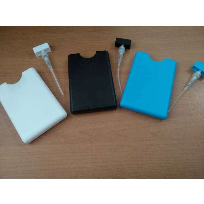 Hand Sanitizer Pocket Model Kartu Custom Stiker Polosan