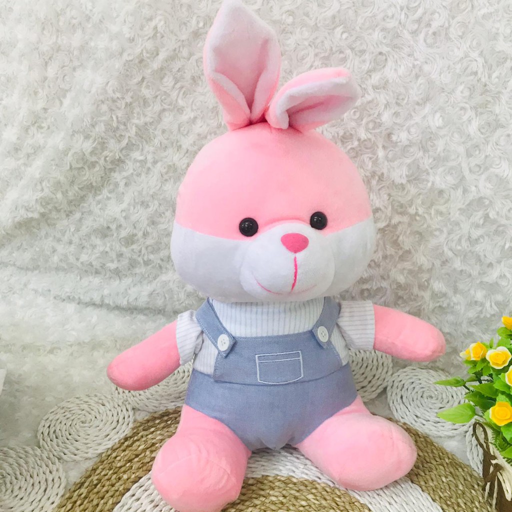 BONEKA / BONEKA KELINCI / RABBIT / BONEKA ANIMAL BAJU KANCING