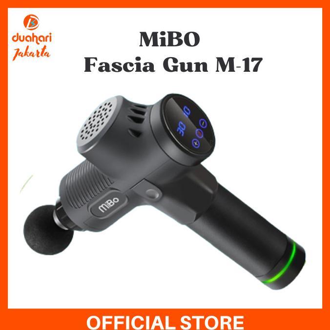 MiBo Fascia Gun Pro M17 Deep Massage Gun Alat Pijat Elektrik