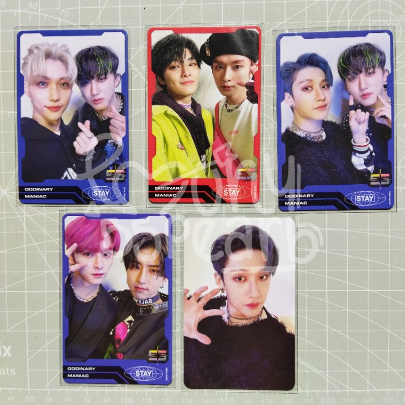 PC TC UNIT PHOTOCARD STRAYKIDS SKZ ODDINARY MINSUNG CHANGLIX CHANBIN BANGCHAN LEE KNOW AYEN I.N MURA