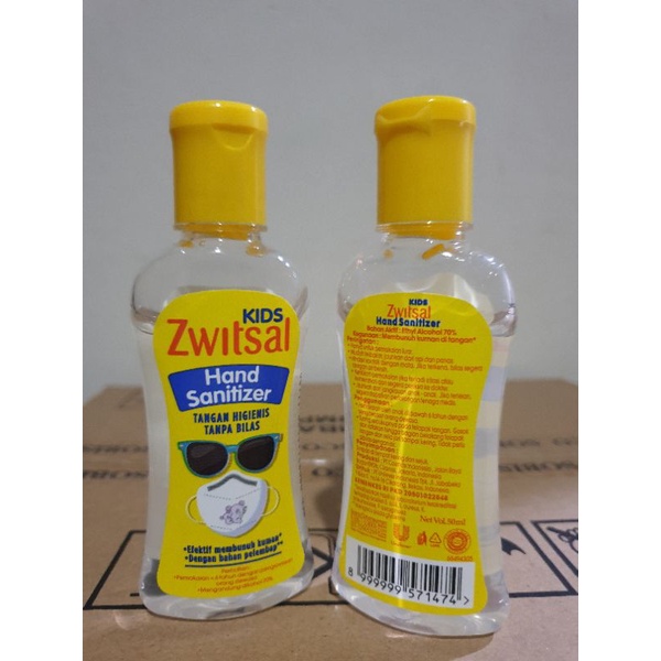 Zwitsal Hand Sanitizer Kids 50 ml Alcohol 70%