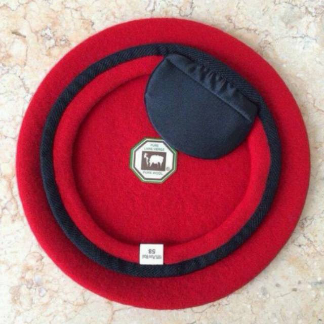 Baret Camel Kopassus - Baret TNI - Baret Tentara - Baret Merah
