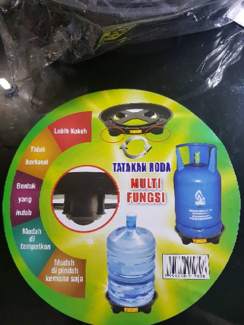 Tatakan Roda Gas Plastik Multi Fungsi