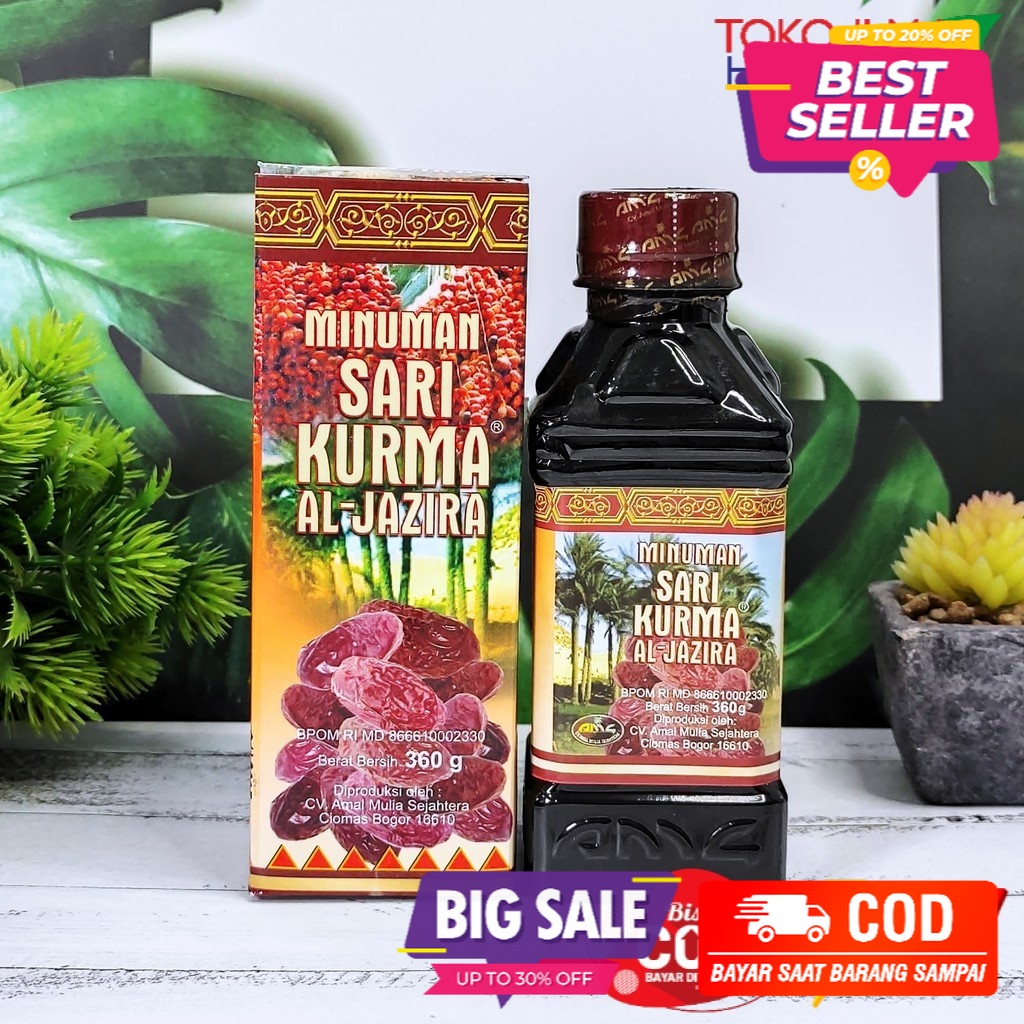 

ORIGINAL Sri kurma al jazira 360 gram
