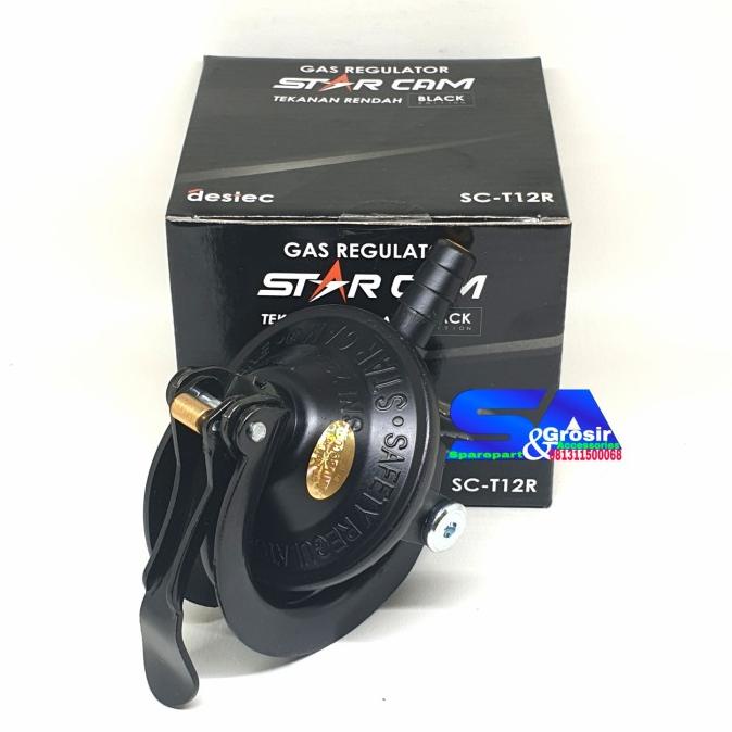 Starcam Regulator Gas Lp Non Meter - Pengaman Gas Anti Bocor - Destec