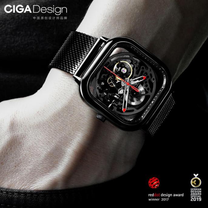 Xiaomi CIGA Design Reddot Design Award Automatic Mechanical Watch - Hitam
