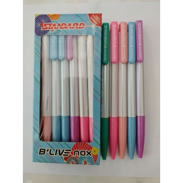 

Pulpen / Ballpoint Standard B'Live Nox 0.3 mm