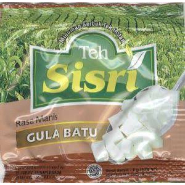 

Teh Sisri Gula Batu isi 10 sachet