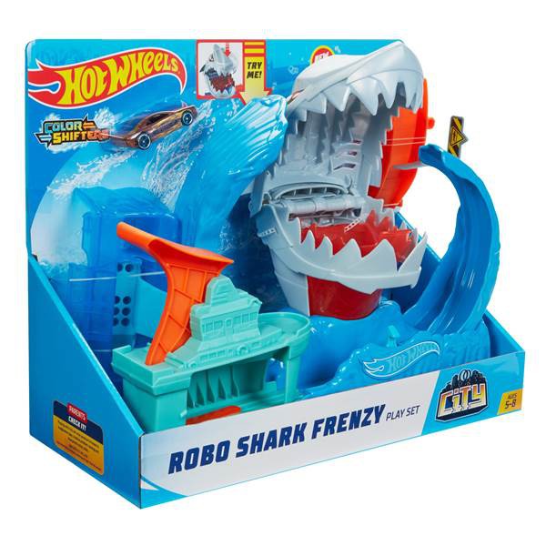 Jual Hot Wheels Robo Shark Frenzy 