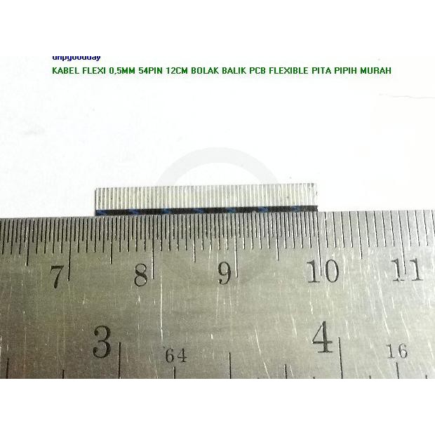 

Kabel Flexi 0,5Mm 54Pin 12Cm Bolak Balik Pcb Flexible Pita Pipih Murah Dnpgood11 Segera Dapatkan