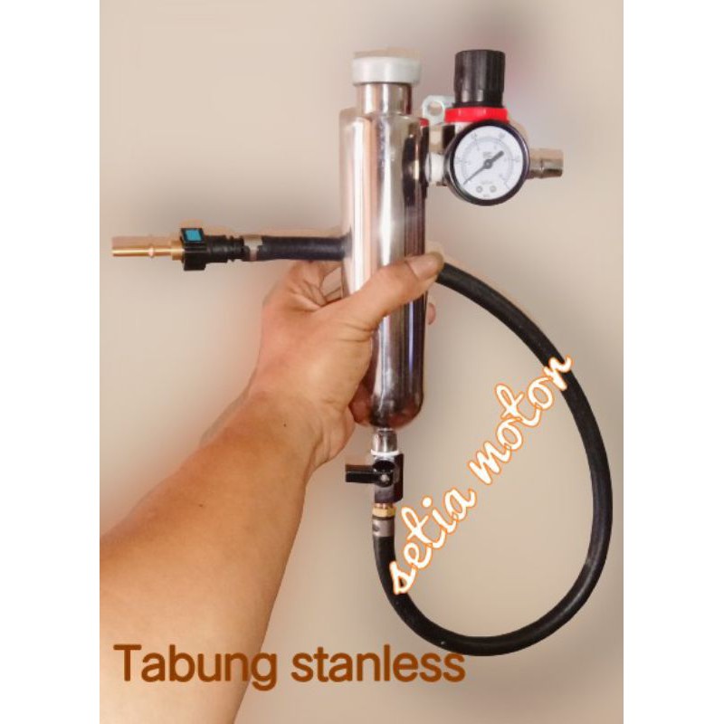 TABUNG INFUS INJECTOR INJEKSI bahan STANLESS bukan almunium