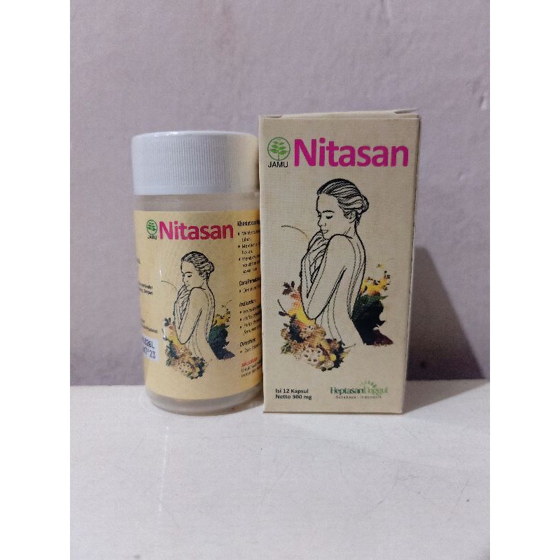 Nitasan isi 12 kapsul