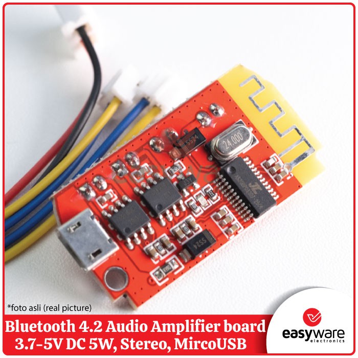 Modul Amplifier Bluetooth 4.2 3.7-5V DC 5W module