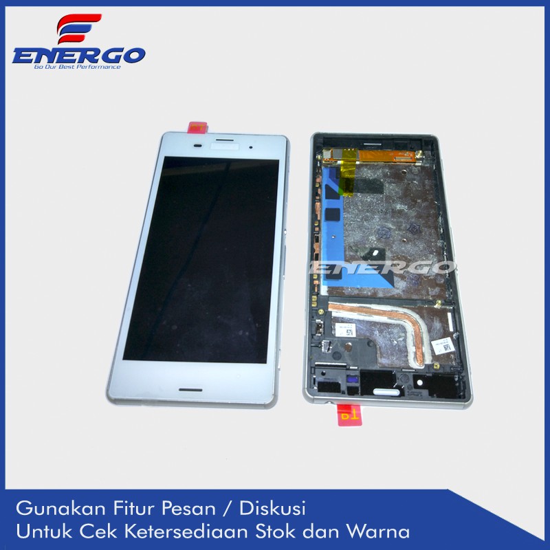 LCD TOUCHSCREEN SONY EXPERIA Z3 D6603 PLUS FRAME SMALL GLASS