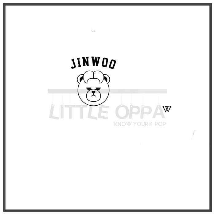 LOP651 KAOS TSHIRT KPOP WINNER KRUNK BEAR JINWOO PREMIUM COTTON