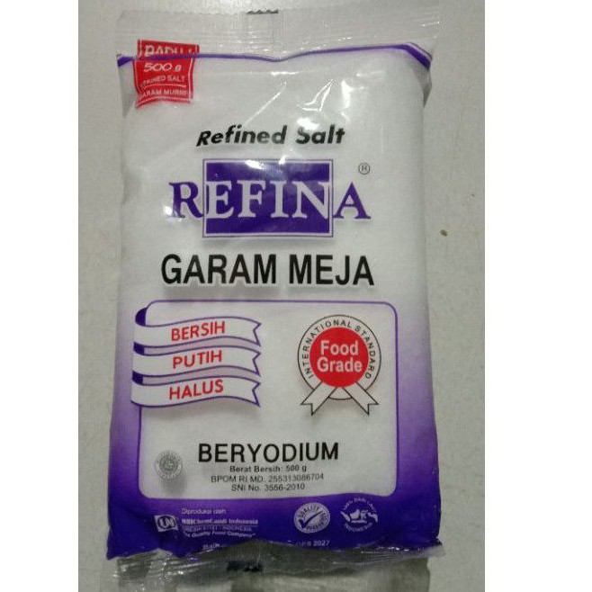 

Garam Revina Garam Meja 500gram