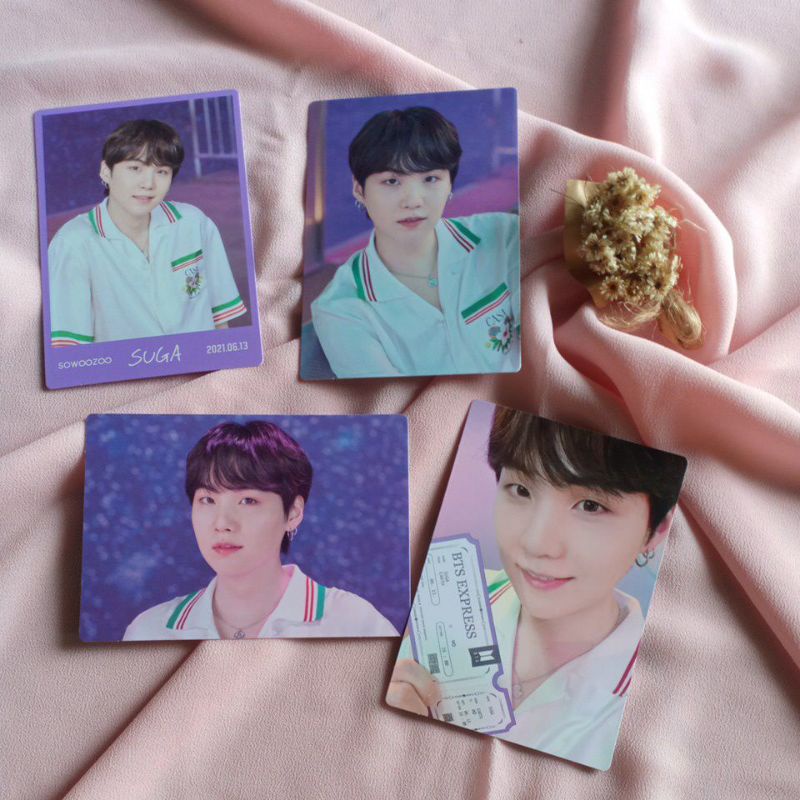 (READY) BTS muster SOWOOZOO mini photocard MPC SUGA
