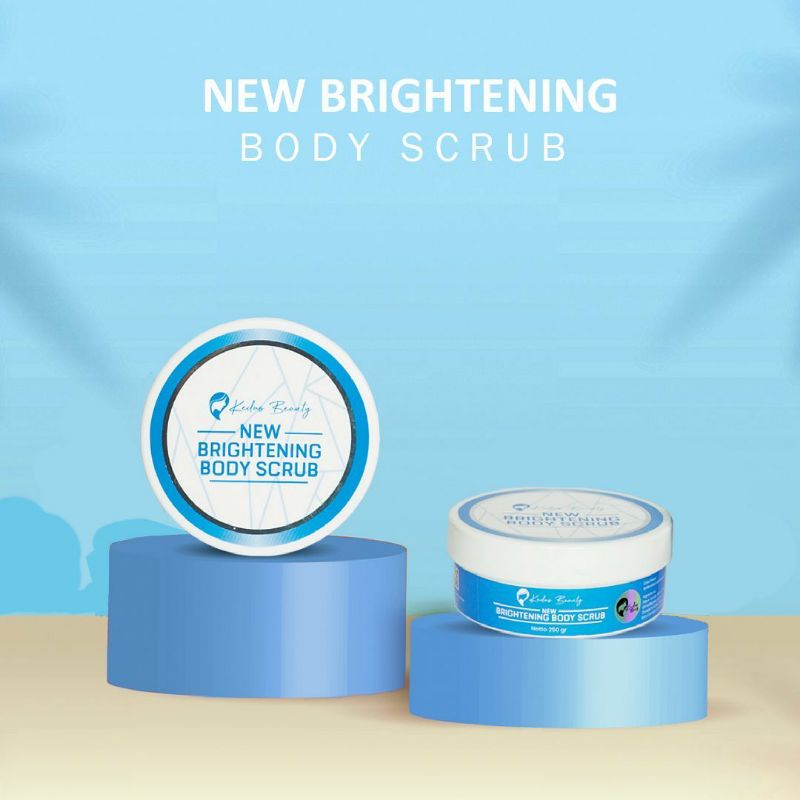 Body Scrub Kedas beauty brightening dan Whitening 100% asli