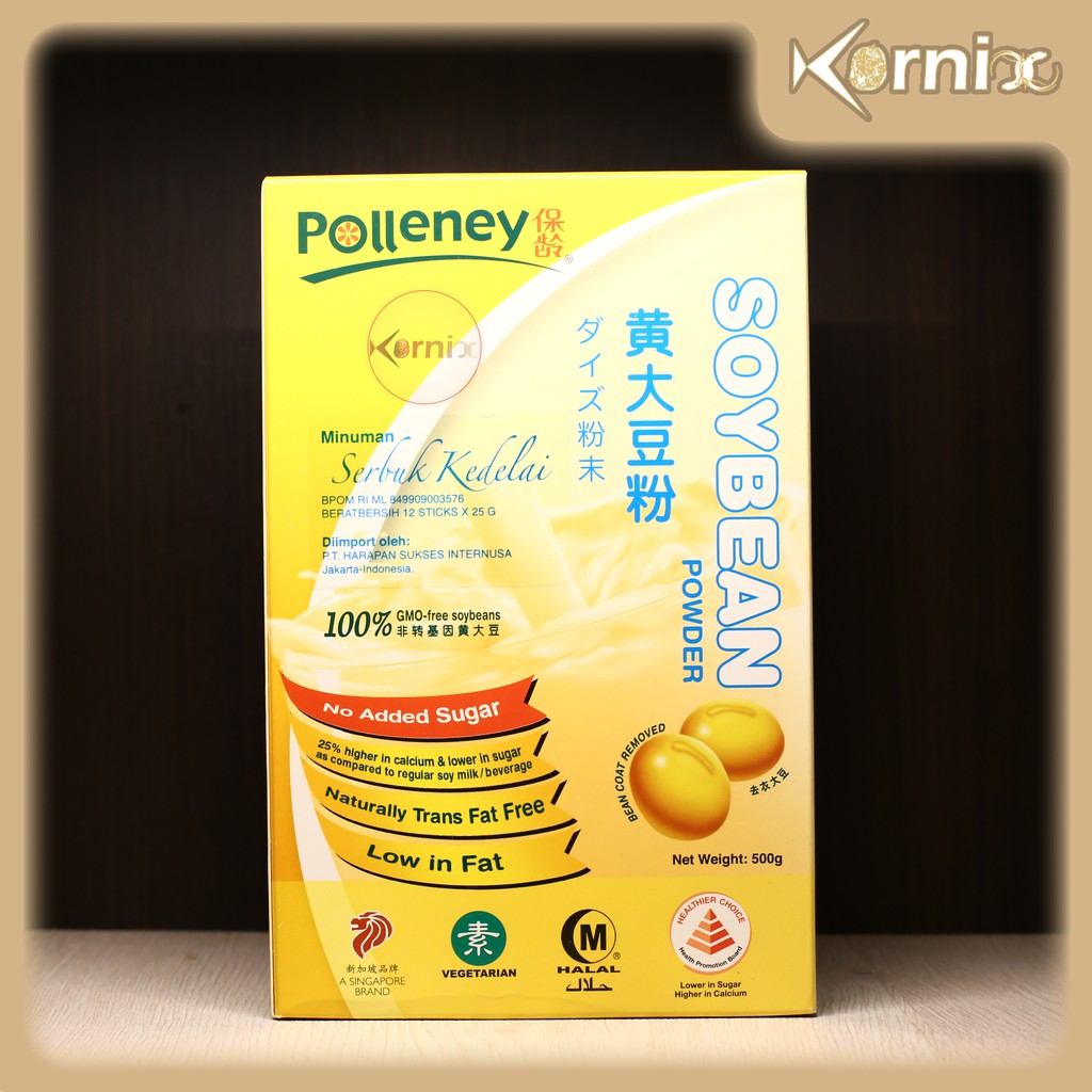 Polleney Soybean / Susu Kedelai / Instant Soy Protein Powder— Suplemen Protein (Whey Protein) Vegan