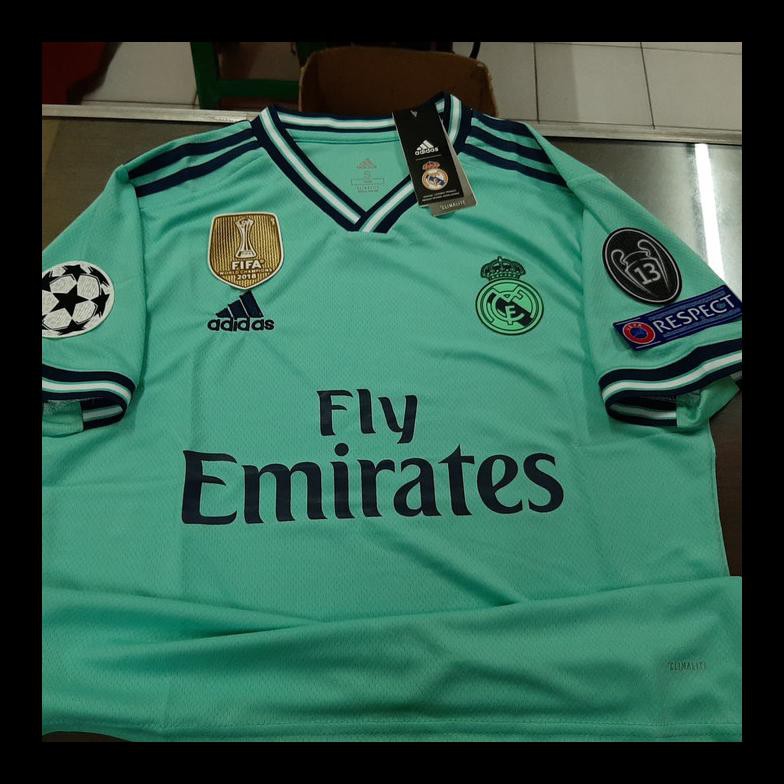 NEW JERSEY BAJU BOLA REAL MADRID 3RD 2019/2020 FULLPATCH
