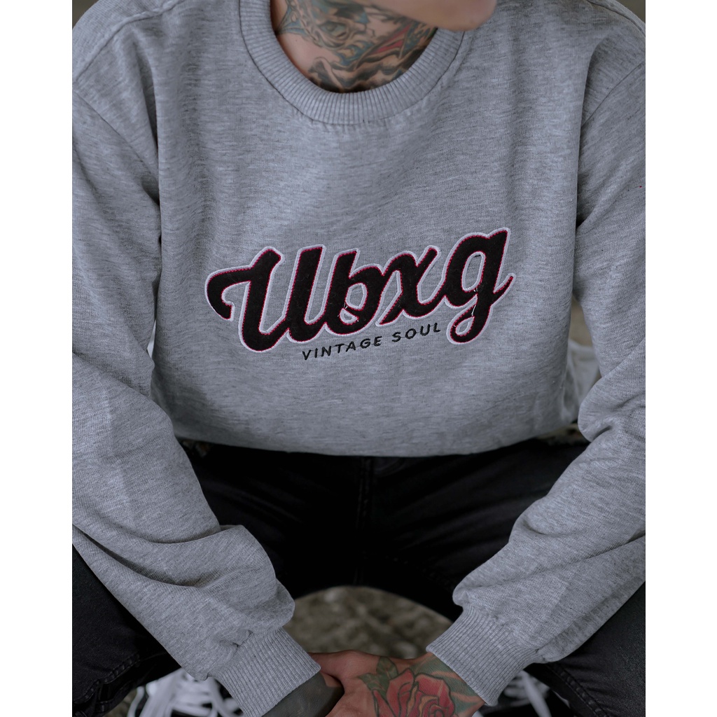 VINTAGE SOUL SWEATER UNBOXING GREEY //SWEATSHIRT CRAWNECK BORDIR ORIGINAL