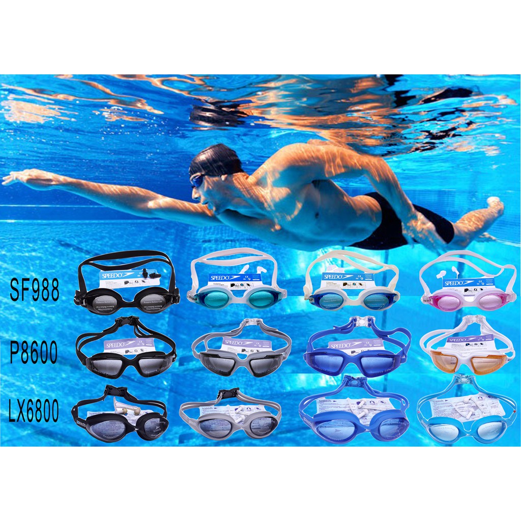 KACA MATA RENANG SPEEDO SF9800 - P8600 - SPEEDS LX6800