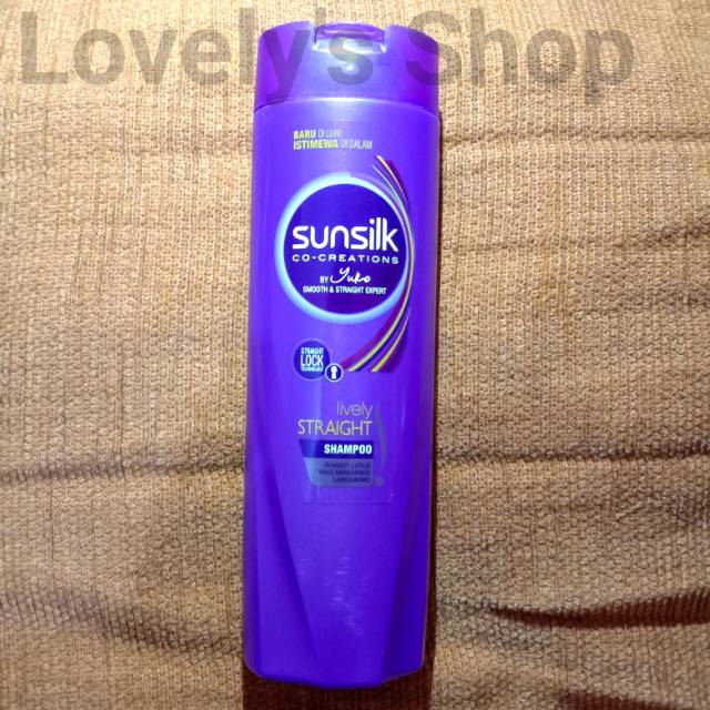 SUNSILK LIVELY STRAIGHT SHAMPOO 340ML