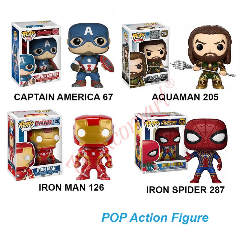 Pop Action Figure Mainan Anak Pajangan