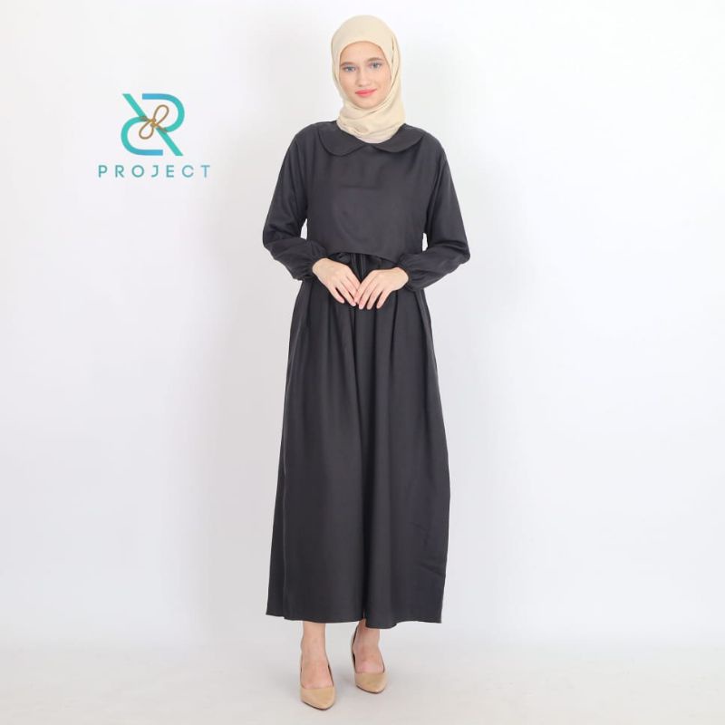 GF02 ~ NOREEN MAXI | ZAFINA DRESS | FASION MUSLIM WANITA TERBARU gamis remaja milenial size S M L XL