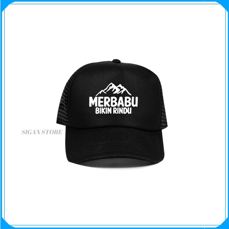 Topi Trucker MERBABU BIKIN RINDU