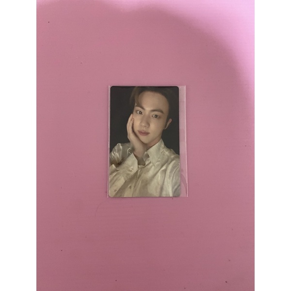 READY STOCK SEOKJIN FC LD HOLO BE ESS JAPAN LUCKYDRAW BE ESSENTIAL PHOTOCARD HOLOGRAM PC JIN BTS