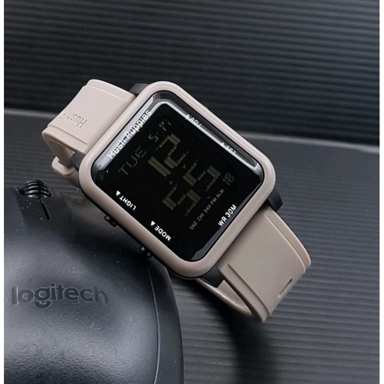 Trending Jam Tahan Air Jam Tangan Hush Puppies Rubber Halus Tahan Air