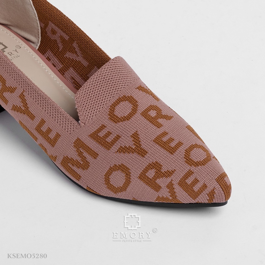 SEPATU HAK WANITA EMORYSTYLE Jersey KSEMO 5280 MARBELAYUK