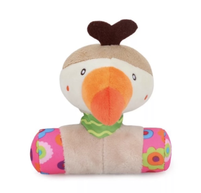 Baby squeeze rattle plush toys