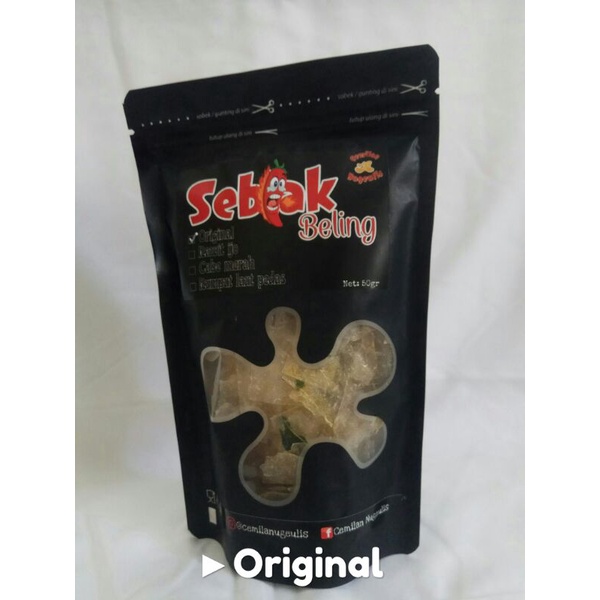 

seblak beling original asin gurih