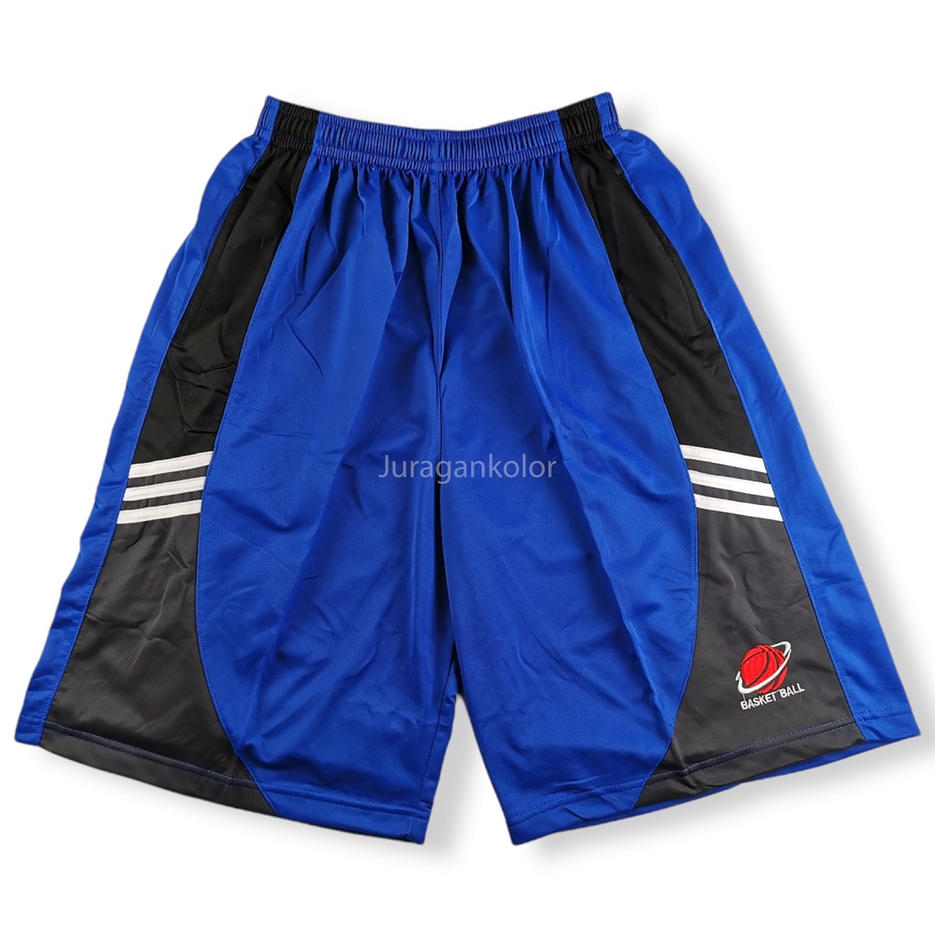 Celana Pendek Pria Jumbo Basket Kolor Dewasa Training Olaharaga 3/4