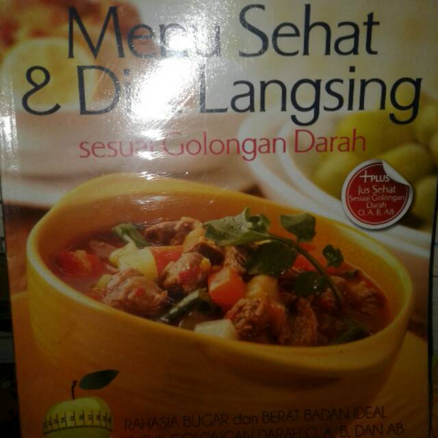 

Buku menu sehat dan diet langsing
