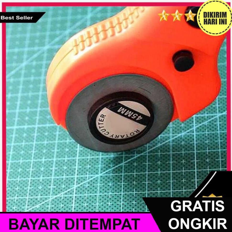 

(BAYAR DITEMPAT) RD3975 CUTTER ROTARY ROLLER BLADE 45MM CUTER PURAR ROLL