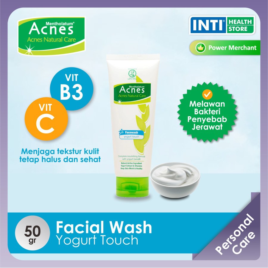 Acnes Face Wash Yogurt Touch 50ml