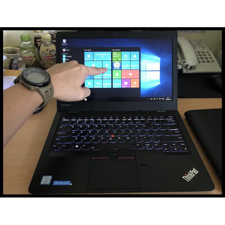 STOK TERBATAS LENOVO THINKPAD 13 i5 7200U/8GB/FULL HD TOUCHSCREN/SSD 256 WIN 10 PRO TERBARU