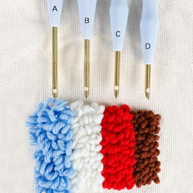 DIY Kit Paket Kerajinan Tangan Punch Needle Kit