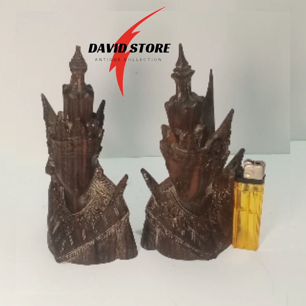 Barang Antik Patung Relief Bali Setengah Badan Kuno Jadul Antik