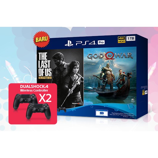 playstation 4 god of war last of us bundle