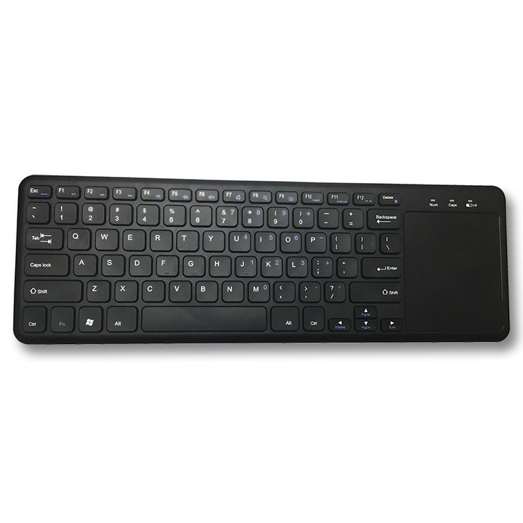 Zienstar Keyboard Wireless dengan Touchpad - E34 - Black